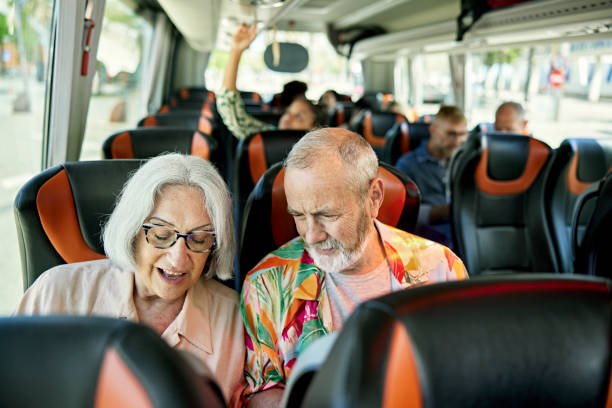Sightseeing and tour charter bus service